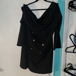 Plus size off the shoulder blazer dress NEVER WORN